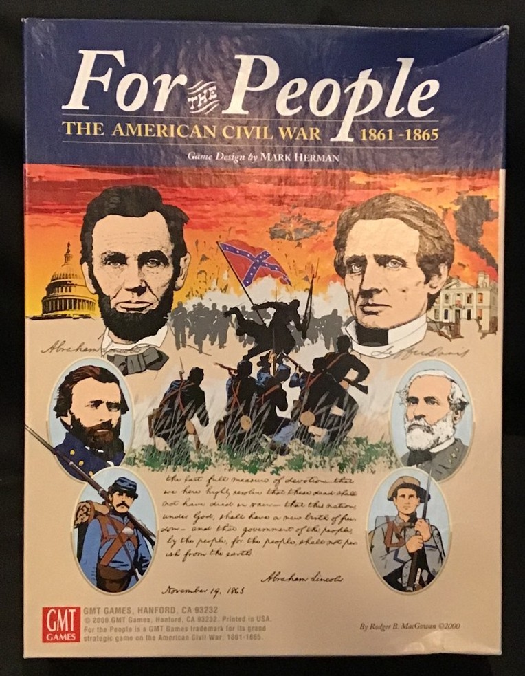 For the People ~ American Civil War ~ 1st Printing ~ 90% unpunched ~ GMT ~ OEJ