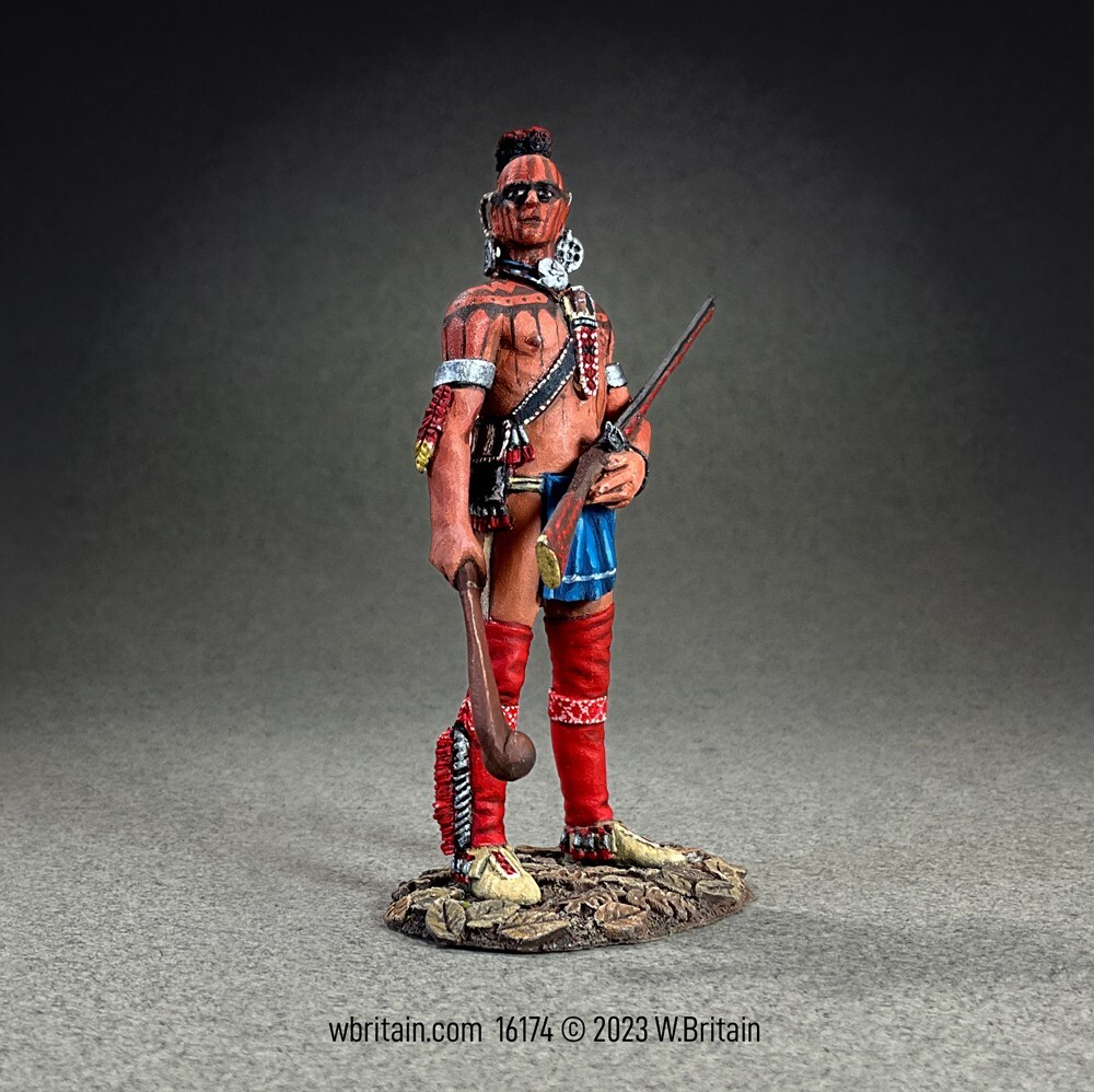 W Britain - Shawnee Indian Warrior, 1750-80 #16174