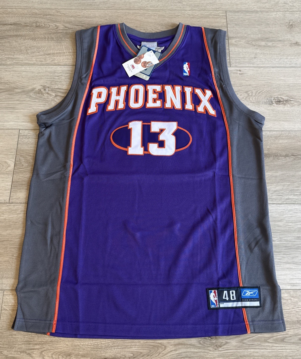 Vintage Super Rare Steve Nash #13 Authentic Phoenix Suns Jersey Size 48 L NWT Vintage Super Rare Steve Nash #13 Authentic Phoenix Suns Jersey Size 48 L NWT
