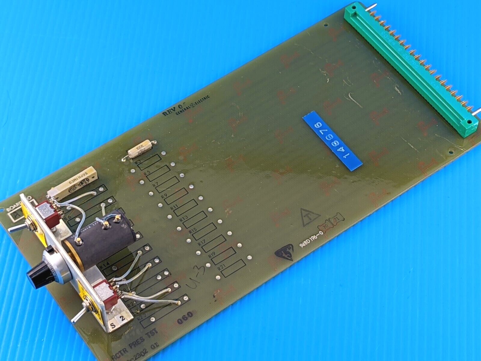 GE General Electric 948D196-0 Electro Hydraulic Control Board, 948D1960
