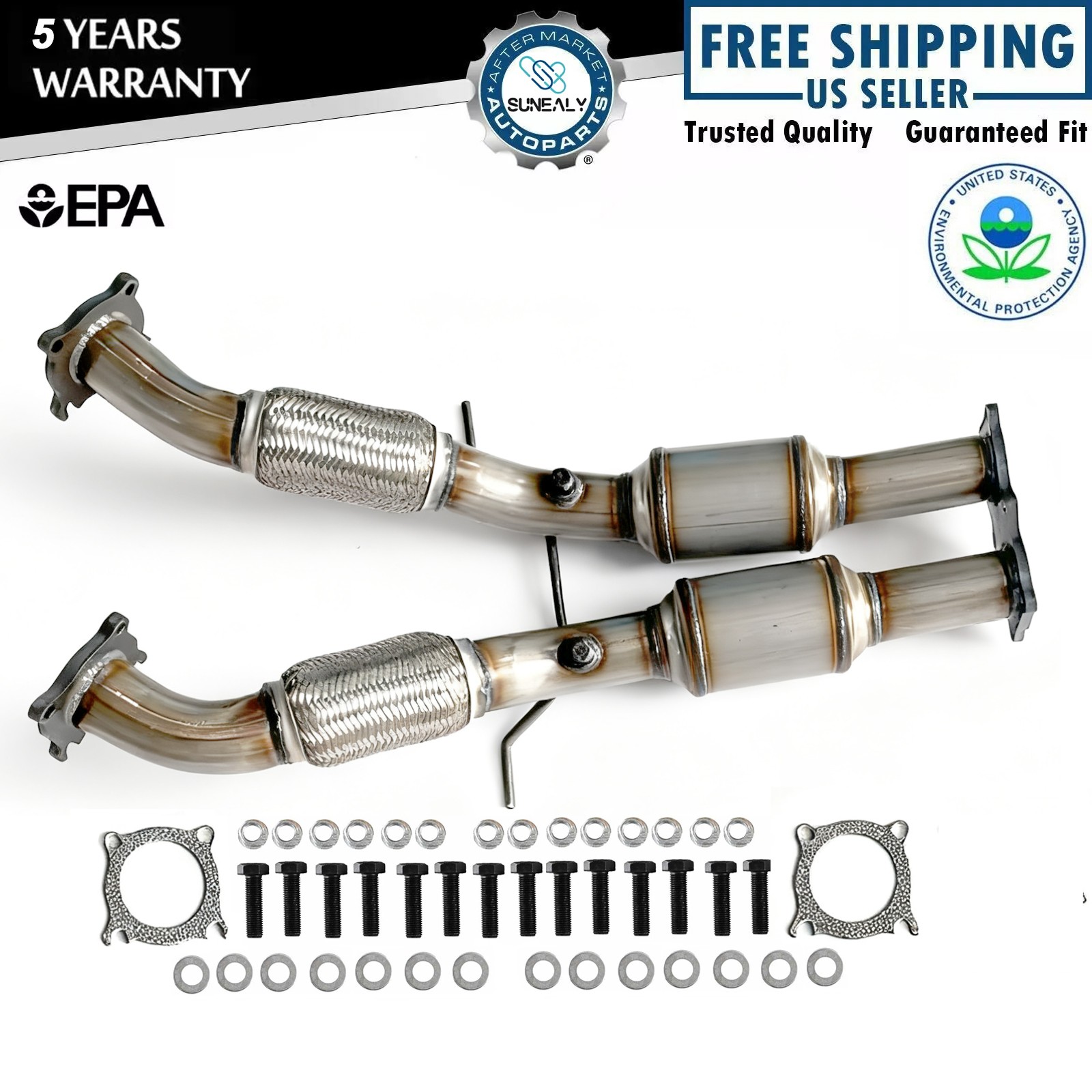 Fits: 2008-2010 VOLVO XC70/V70 2010 XC60 2007-2010 S80 3.2L CATALYTIC CONVERTER