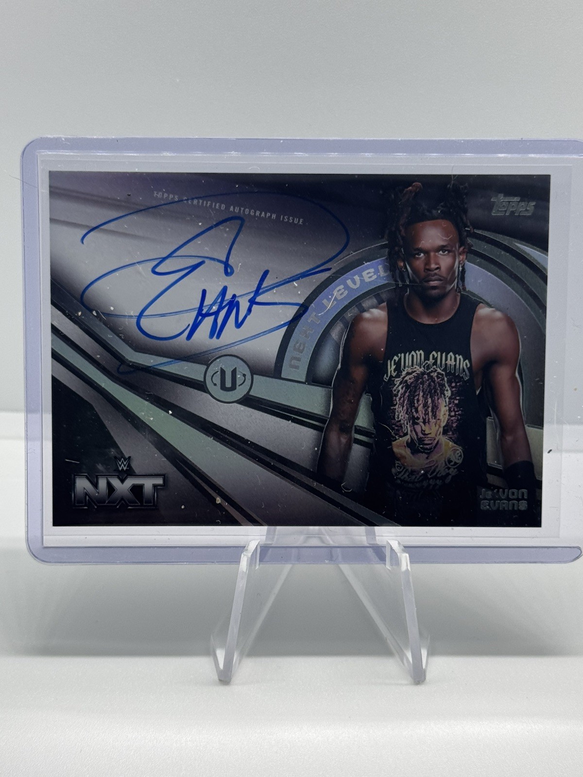 Je'von Evans 2026 Topps Universe WWE NEXT LEVEL  AUTO 