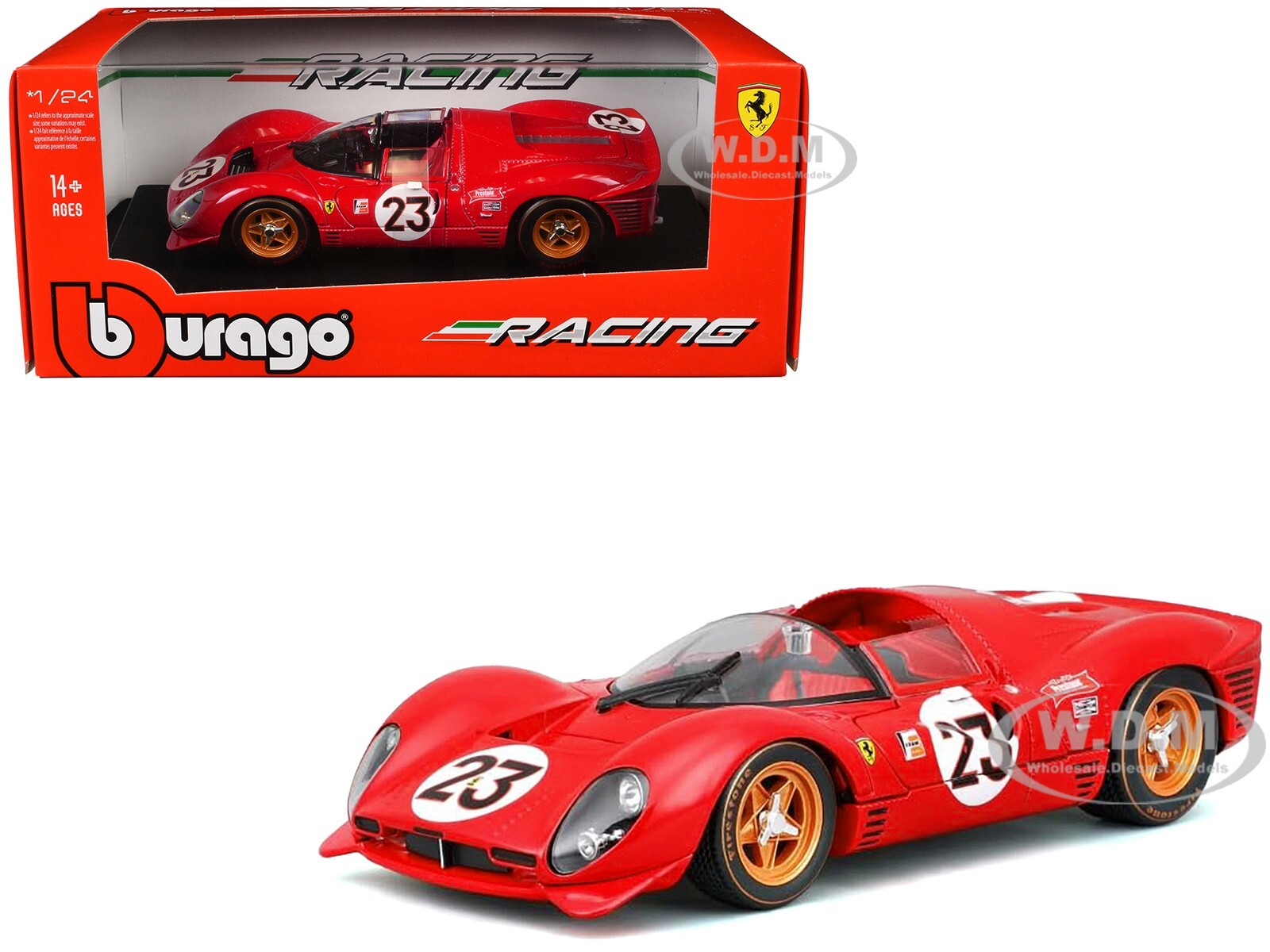 FERRARI 330 P4 #23 WINNER \