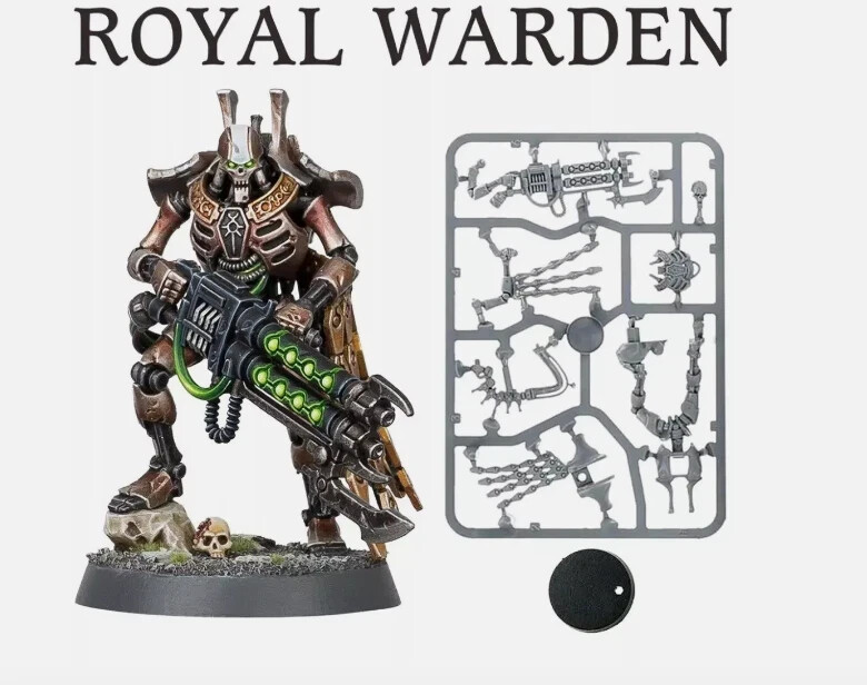 Necrons Royal Warden Indomitus Necron Recruit Warhammer 40K