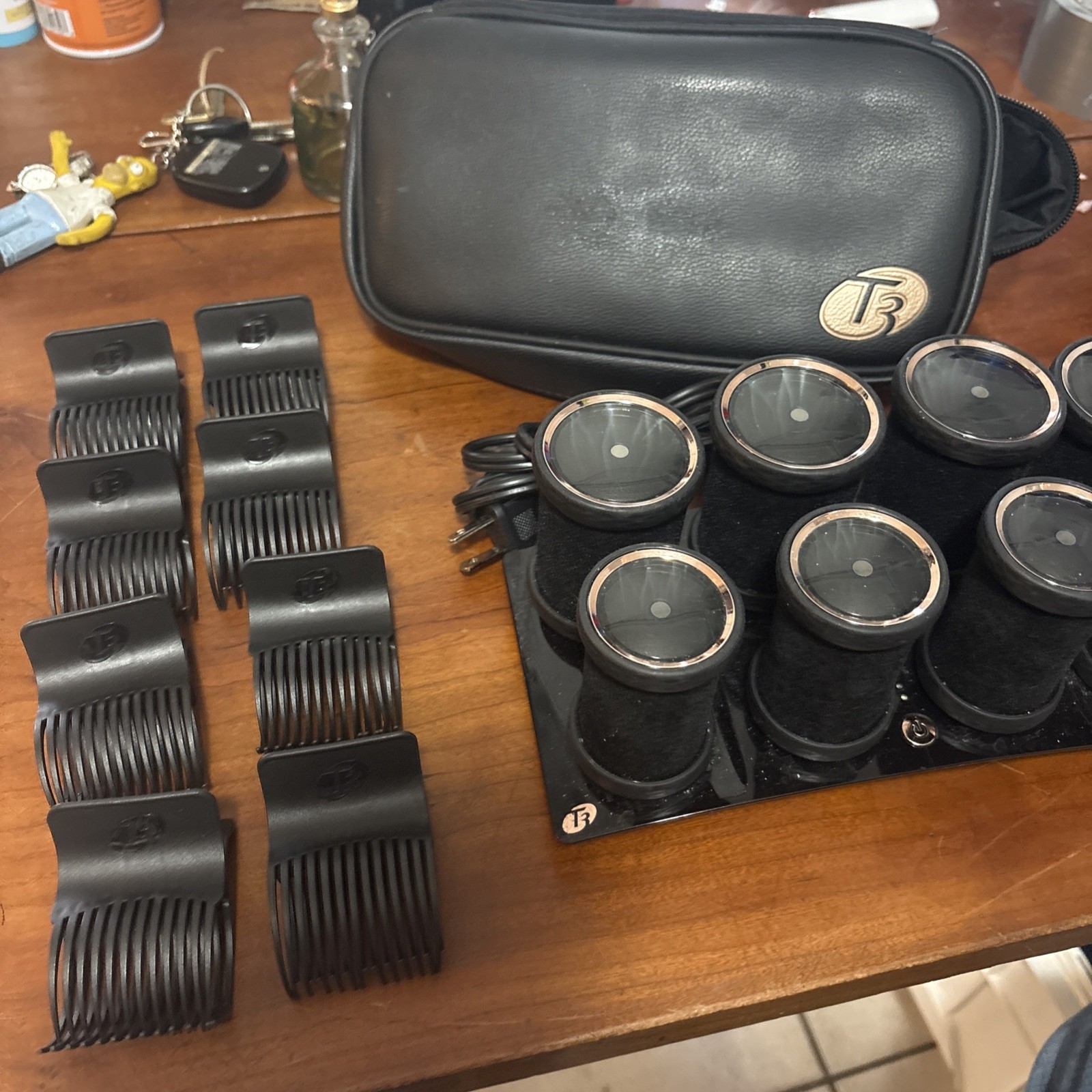 T3 Micro Voluminous Micro Hot Rollers Set - 8 Rollers,  8 Clips 