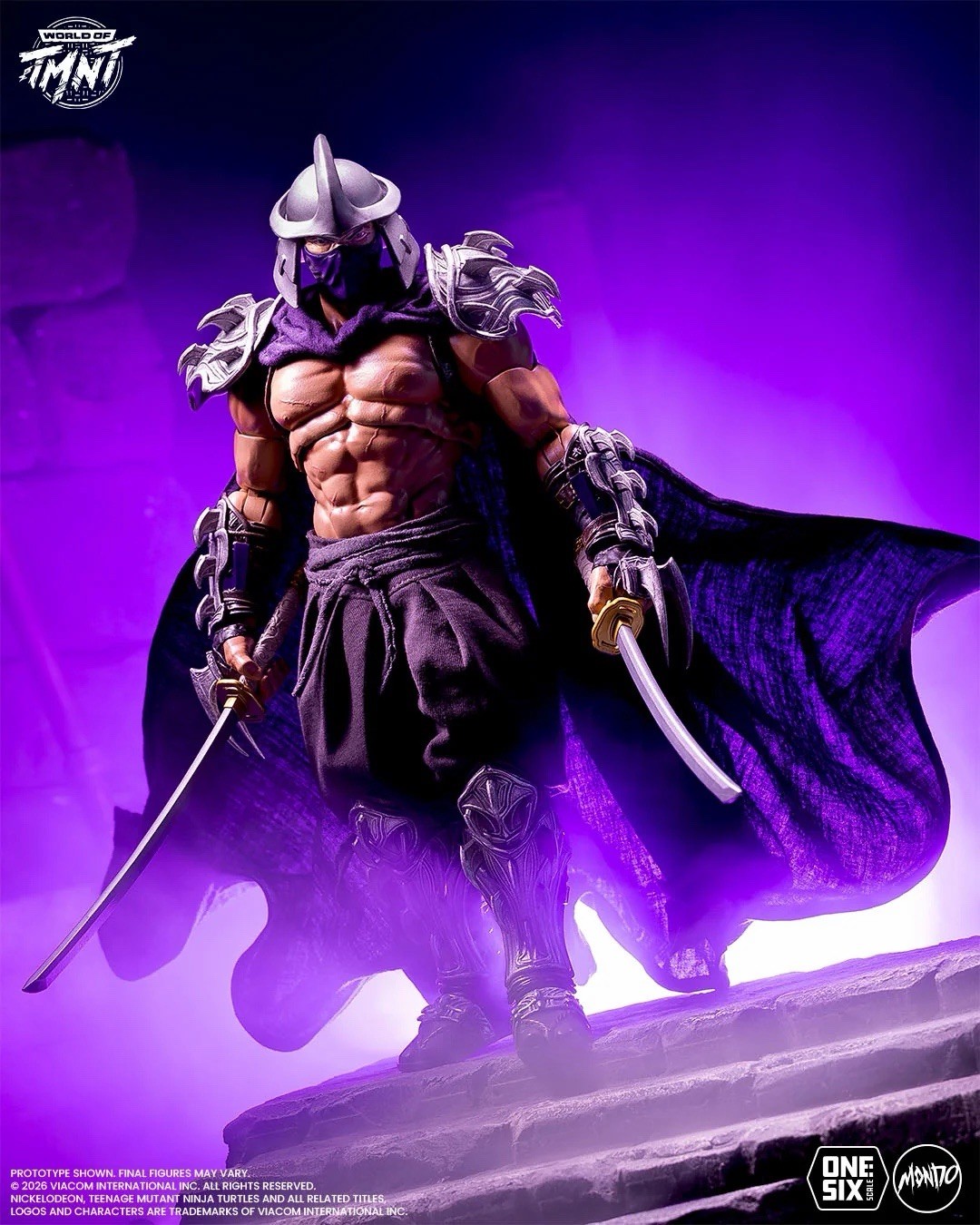 Mondo Shredder 1/6 Scale Figure - Timed Edition - TMNT *PRE-ORDER*