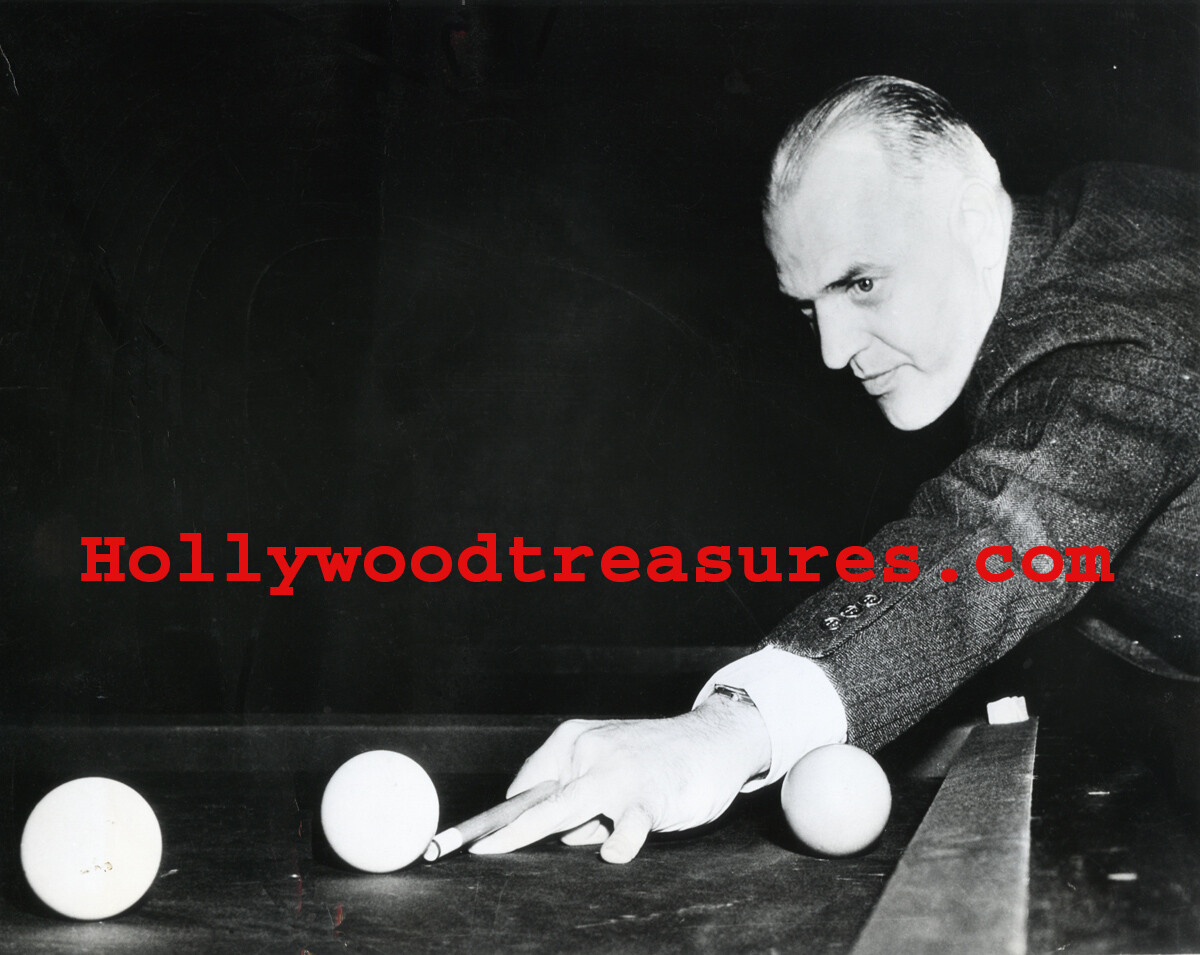 Willie Hoppe~Playing Pool~Pool Hall~Billiards~Shooting Pool~#30~8x10 Photo