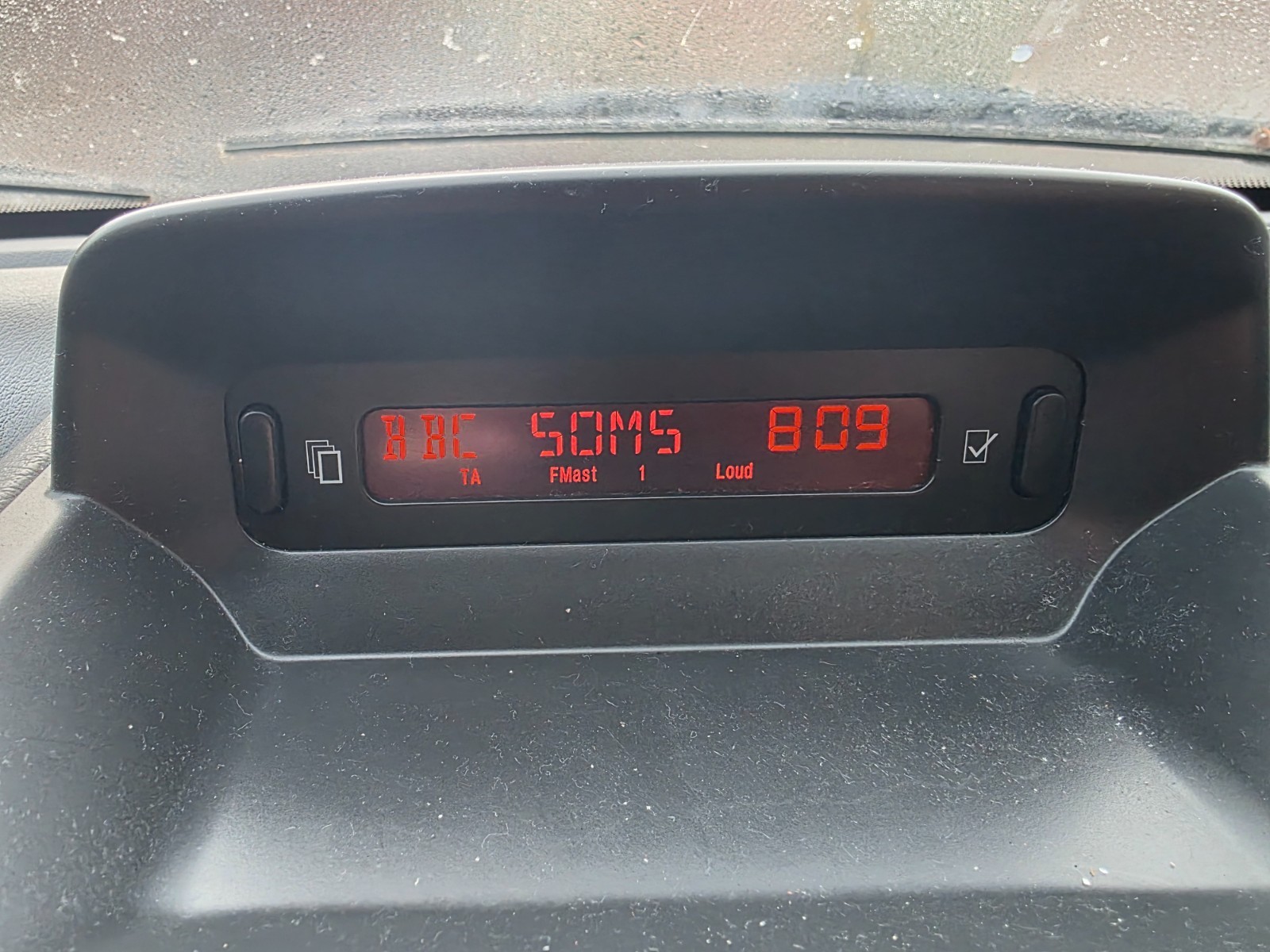 Peugeot Partner Citroen Berlingo 1996-2007 Interior LCD Dash Display 9642824677