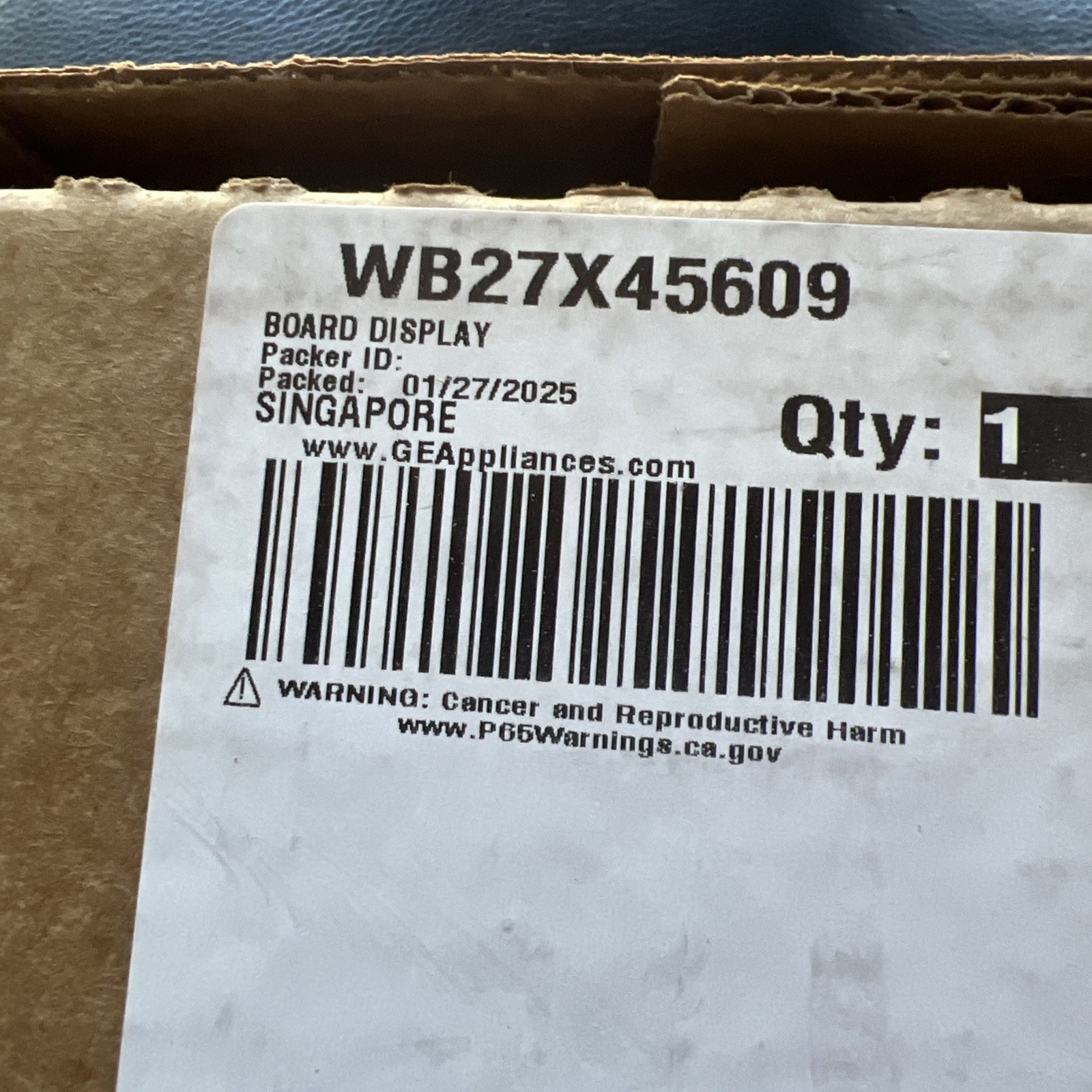 WB27 X 45609 WB27 X 45609