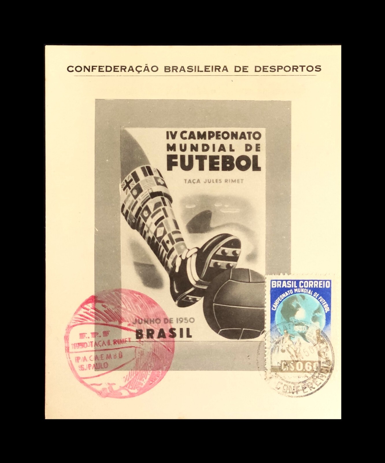 VI World Cup of Soccer Brazil 1950 VI World Cup of Soccer Brazil 1950