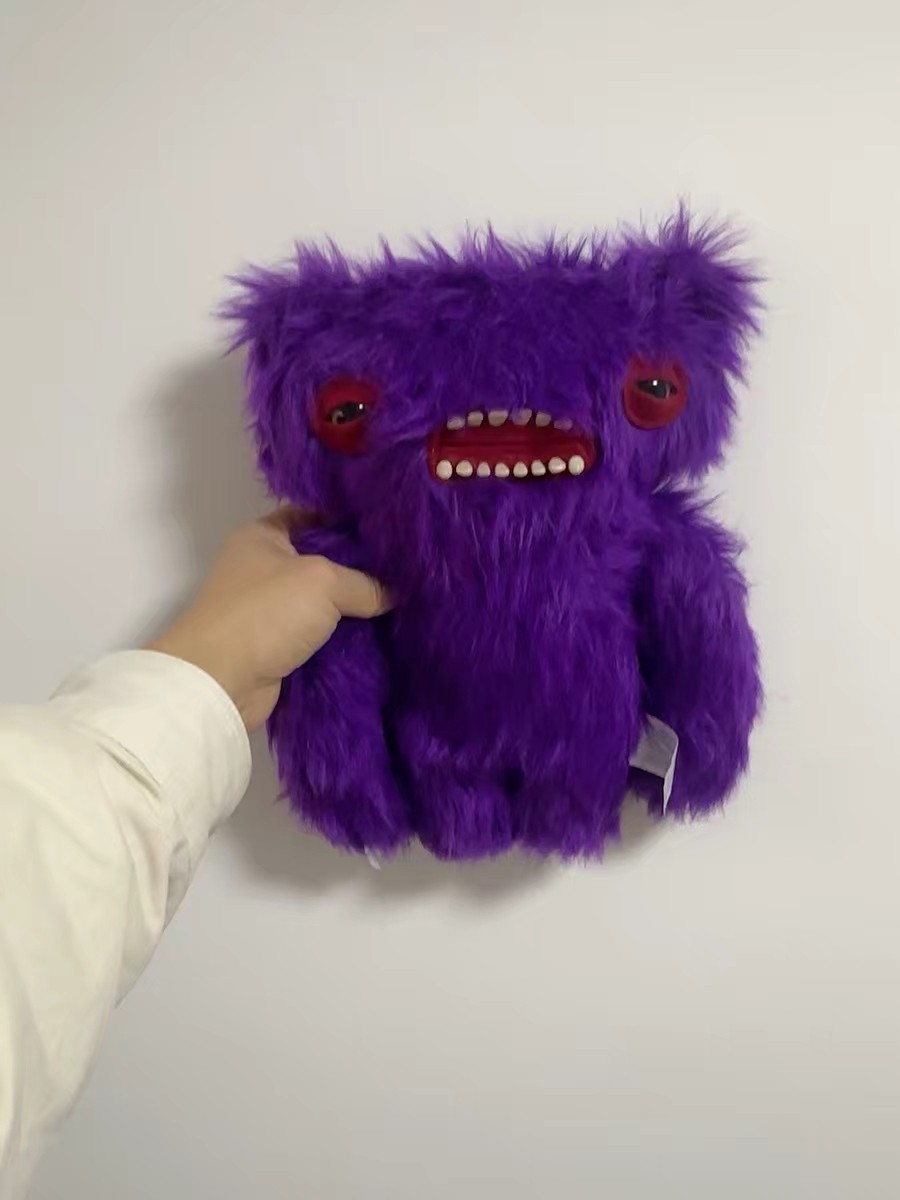Fuggler Funny Ugly Monster Purple Plush Doll 30cm Weird Stuffed Toy Collectible