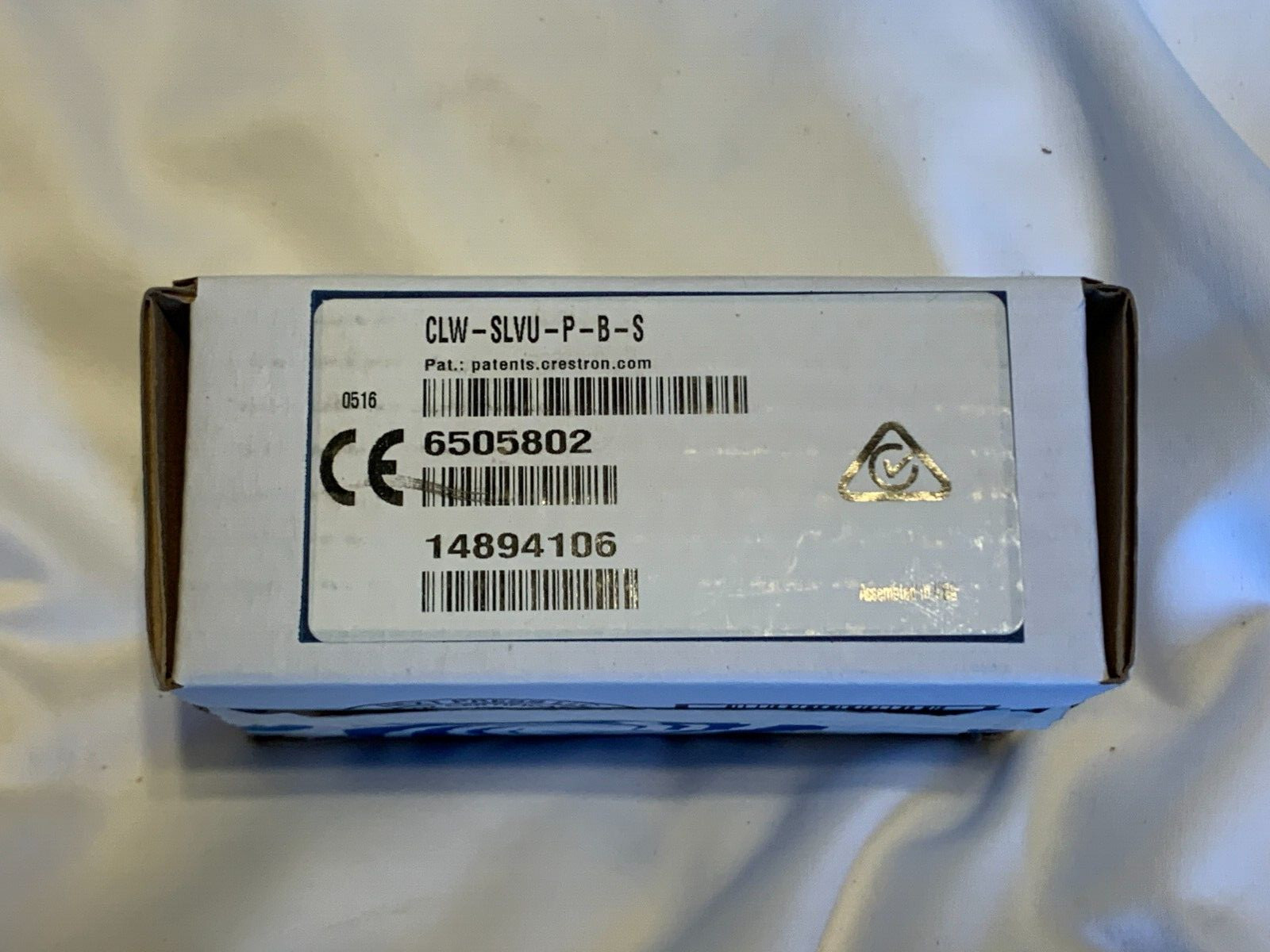 Crestron CLW-SLVU-P-B-S Cameo In-Wall Remote Dimmer **BRAND NEW/FACTORY SEALED**
