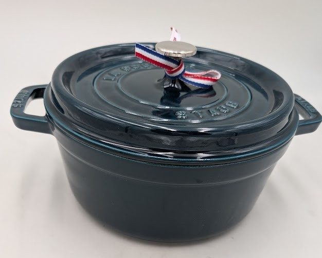 Staub Cocotte Ronde 24cm 3.7L La Mer New Dutch Oven - 