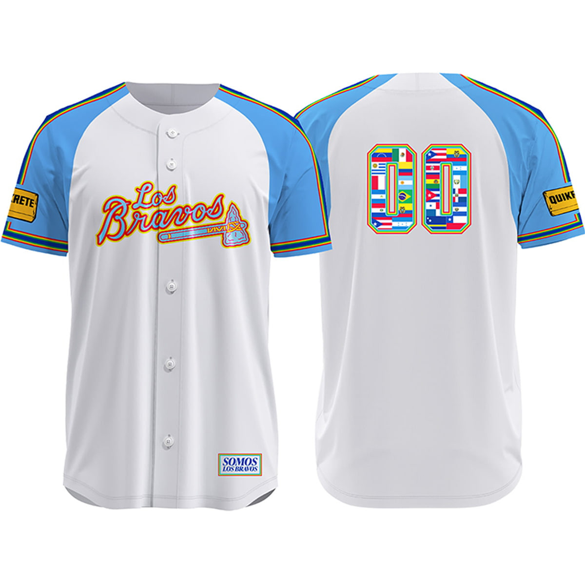 HOT ITEM Braves Los Bravos Jersey 2026 Giveaway All Size S-5XL HOT ITEM Braves Los Bravos Jersey 2026 Giveaway All Size S-5XL