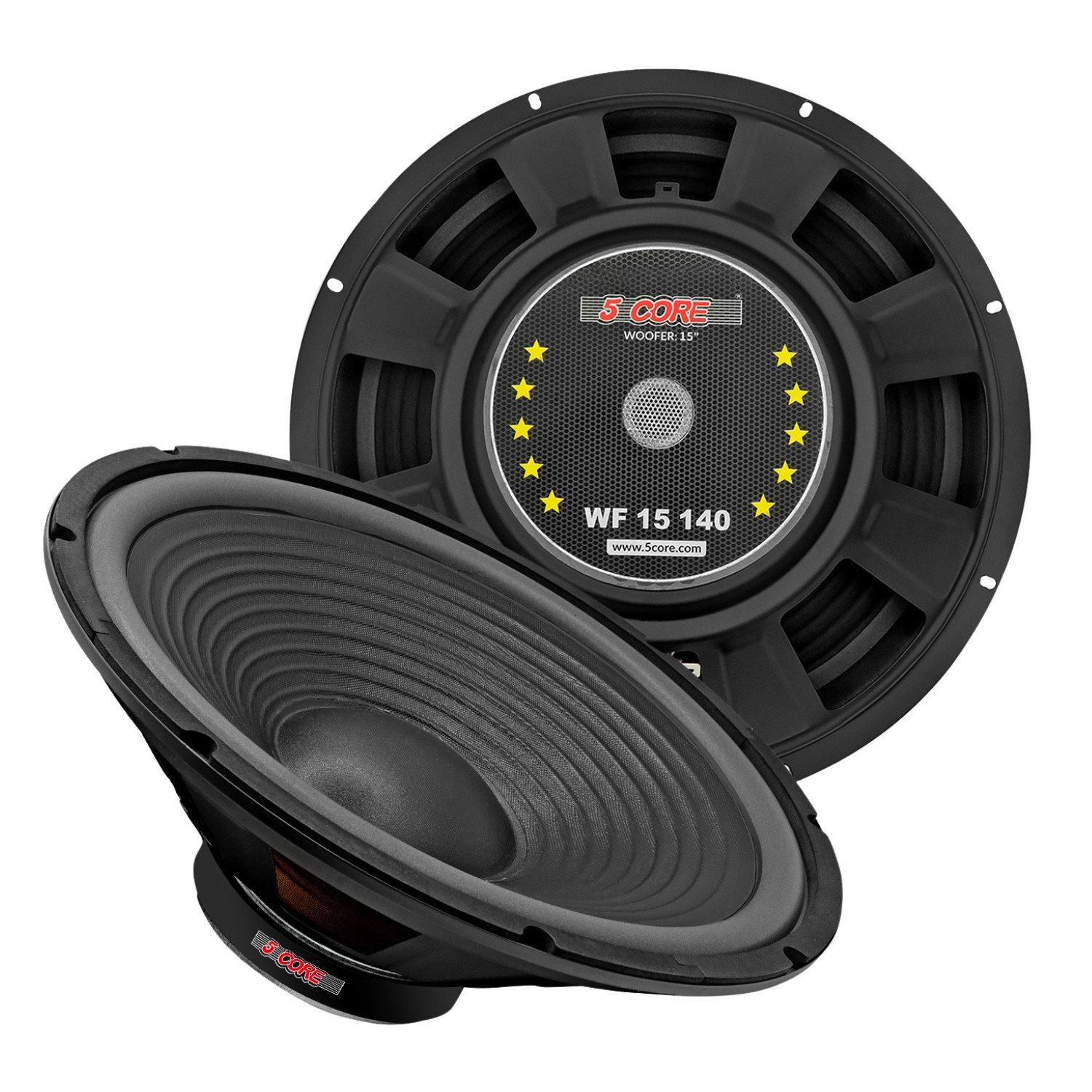 5 Core 15 Inch Subwoofer Speaker 450W 8Ω PA DJ Audio Woofer Deep Bass Driver