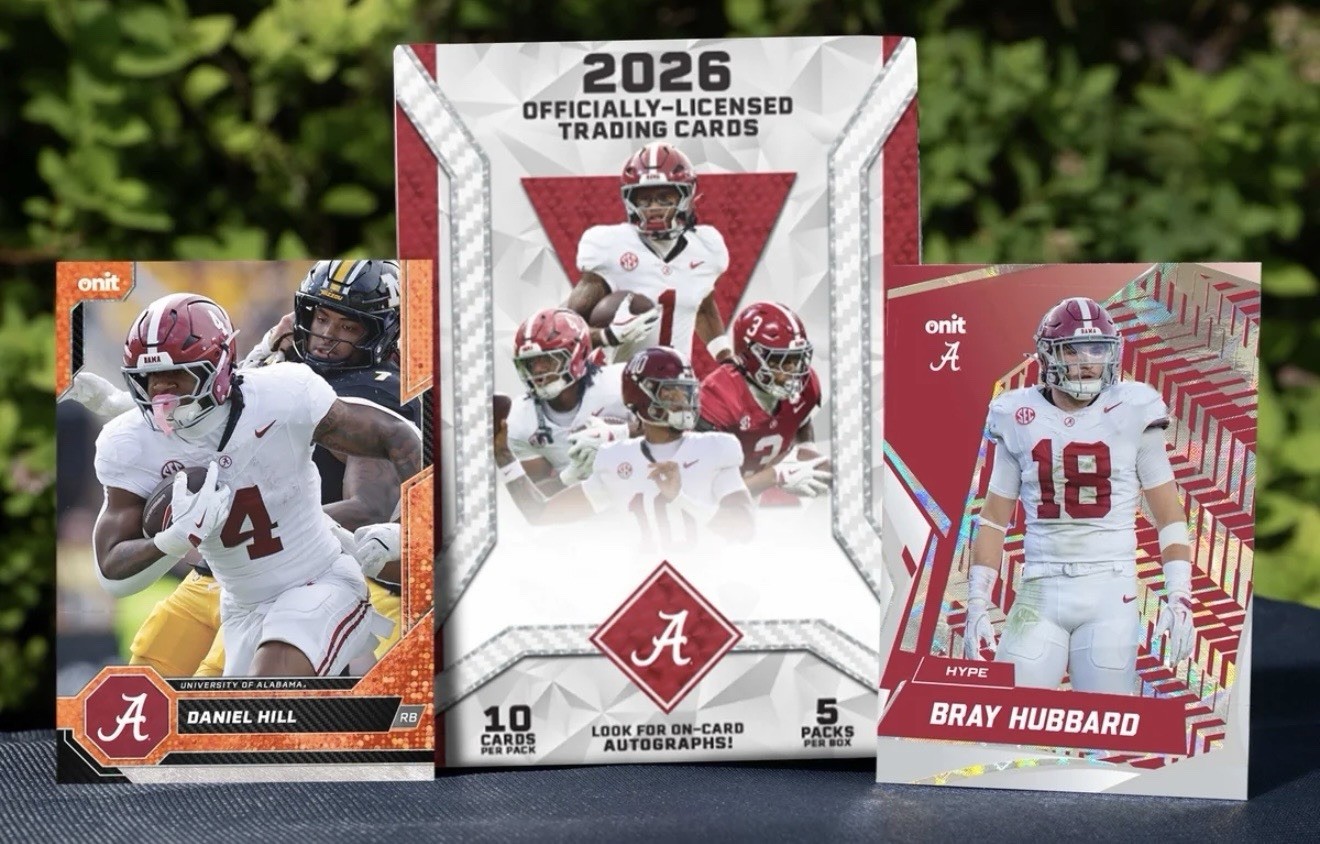 ‼️ALABAMA CRIMSON TIDE‼️ 2026 ONIT Football Blaster Box (Factory Sealed)