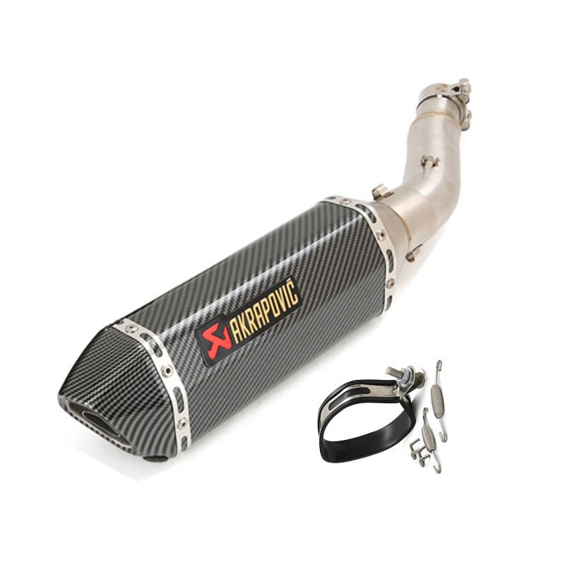CB300R 2018-2025 Exhaust Muffler Mid Link Pipe Slip On For Honda CB250R CBR300R