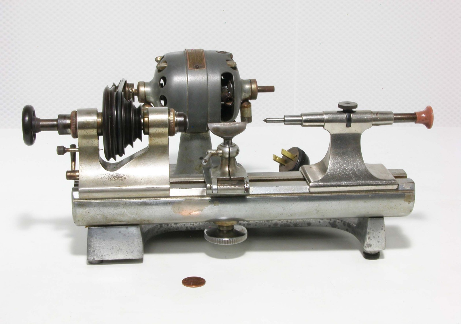 Vintage Watchmaker 8mm Lathe G. Boley Germany, with Hamilton Motor