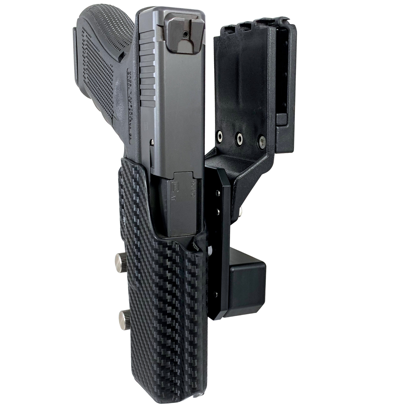 Black Scorpion Gear Pro Competition Holster fits Glock 17, 19, 19X, 22, 44, 45
