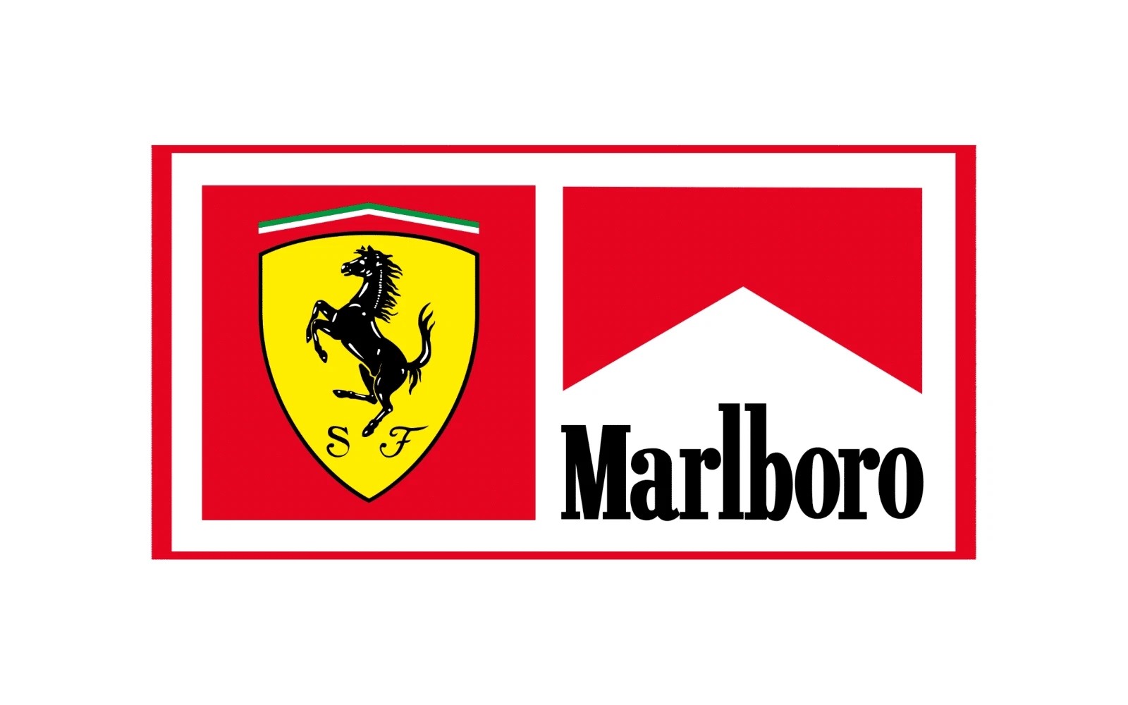 Marlboro Racing Sticker Decal XV