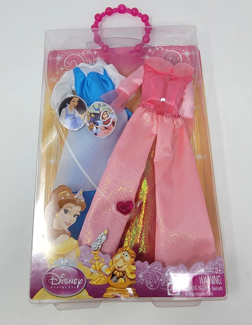 Disney Sparkle Princess Doll Clothes Belle Beauty & Beast T7235 Mattel 2010 Disney Sparkle Princess Doll Clothes Belle Beauty & Beast T7235 Mattel 2010