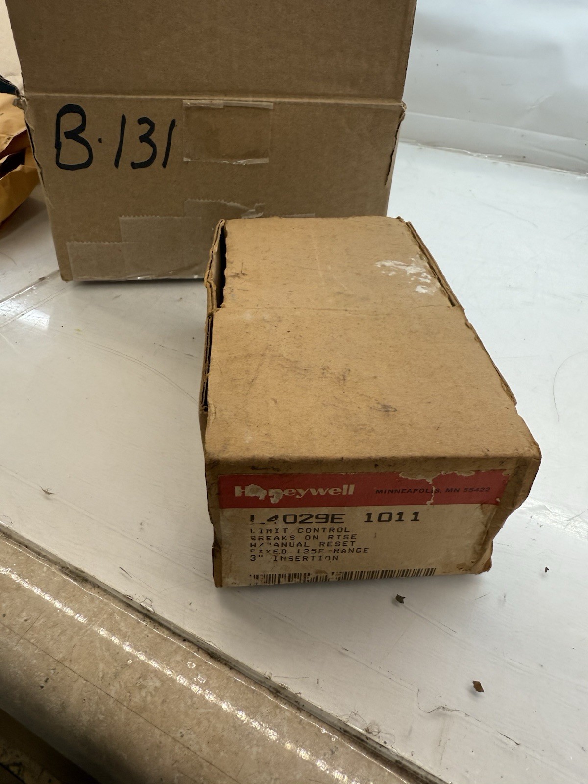 Honeywell L4029E 1011 Limit Control Honeywell L4029E 1011 Limit Control