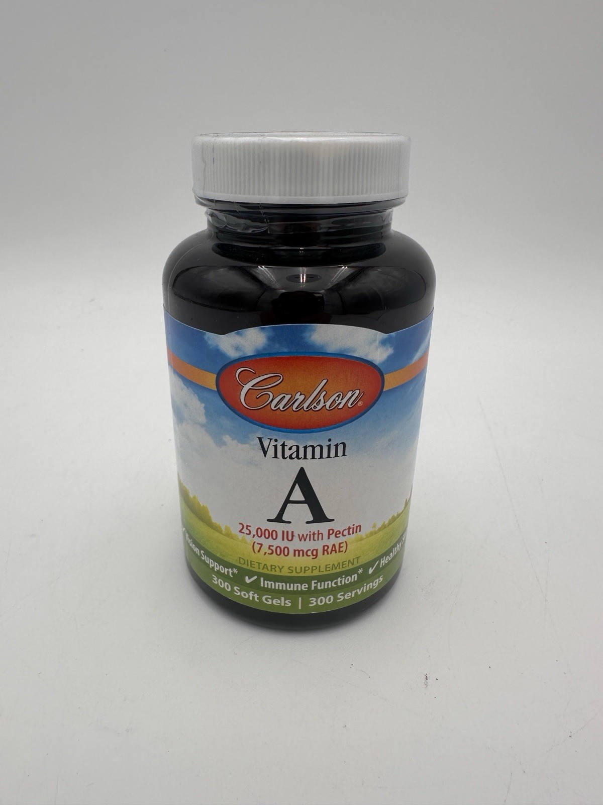 Carlson Labs Vitamin A with Pectin,25000 IU,300 Softgels Free Deliv.Best by08/26 Carlson Labs Vitamin A with Pectin,25000 IU,300 Softgels Free Deliv.Best by08/26