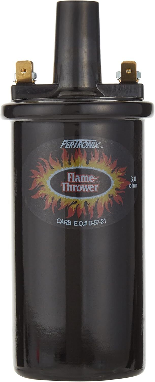 PerTronix 40511 Flame-Thrower 40,000 Volt 3.0 ohm Coil , Black PerTronix 40511 Flame-Thrower 40,000 Volt 3.0 ohm Coil , Black