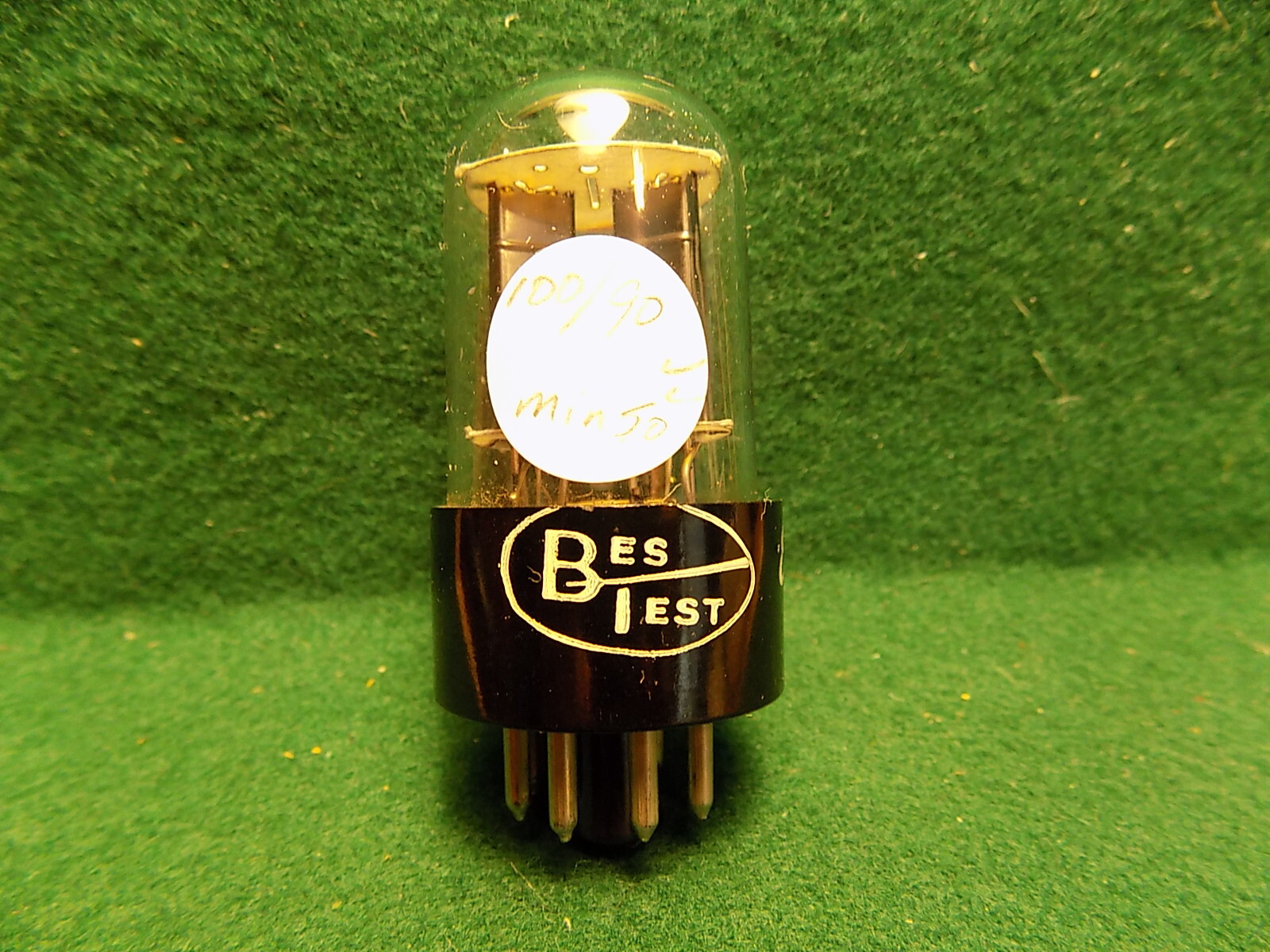 Lot of (1) BEST TEST by GE 6SN7GT #12 Calibrated TV-7D/U Tested 100/90 USED 