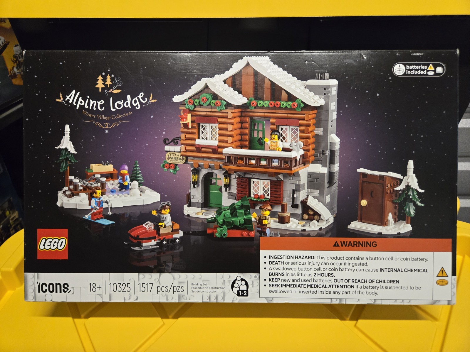 LEGO Icons: Alpine Lodge (10325) New Building Set LEGO Icons: Alpine Lodge (10325) New Building Set