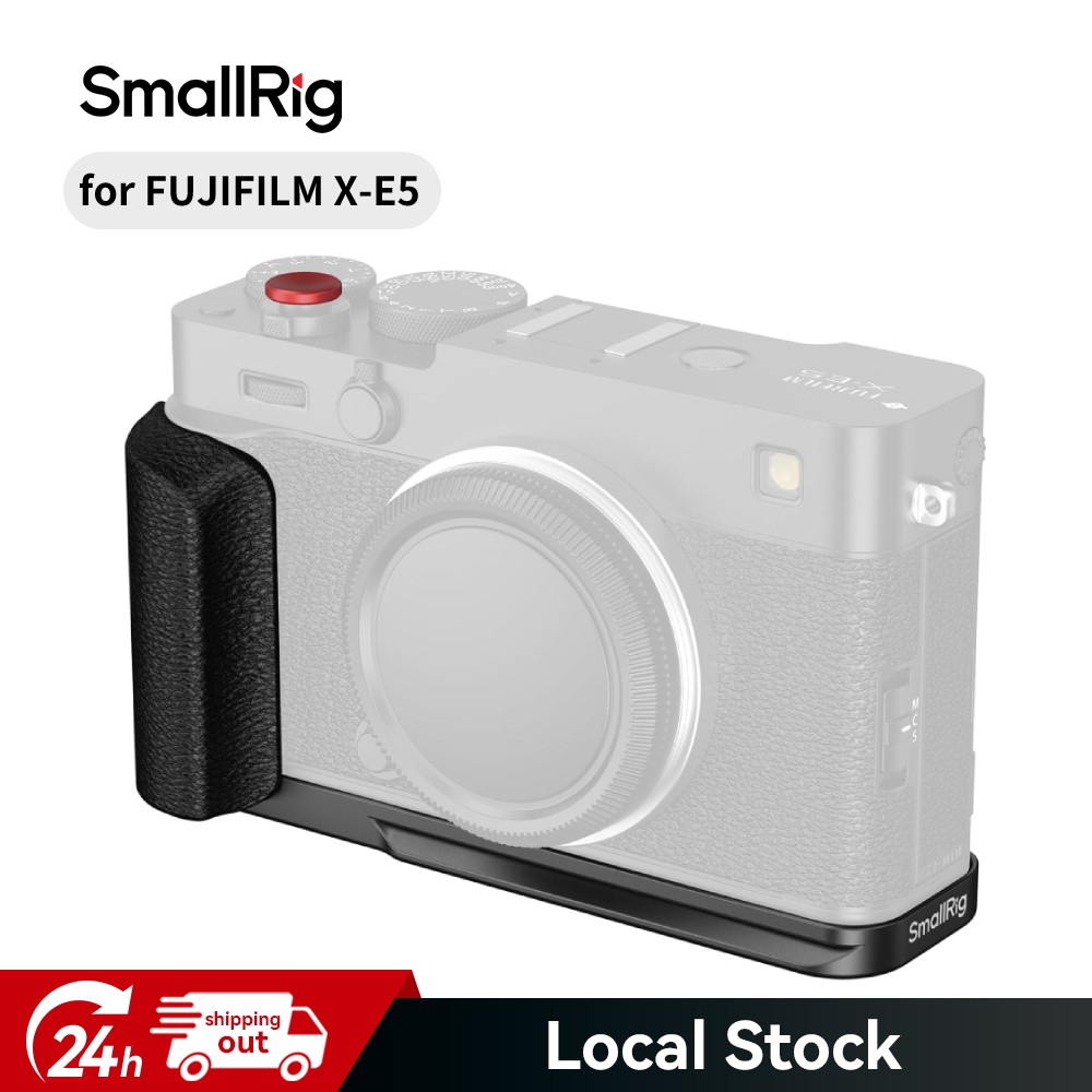 SmallRig L-Shaped Mount Plate with Silicone Handle for FUJIFILM X-E5 5448