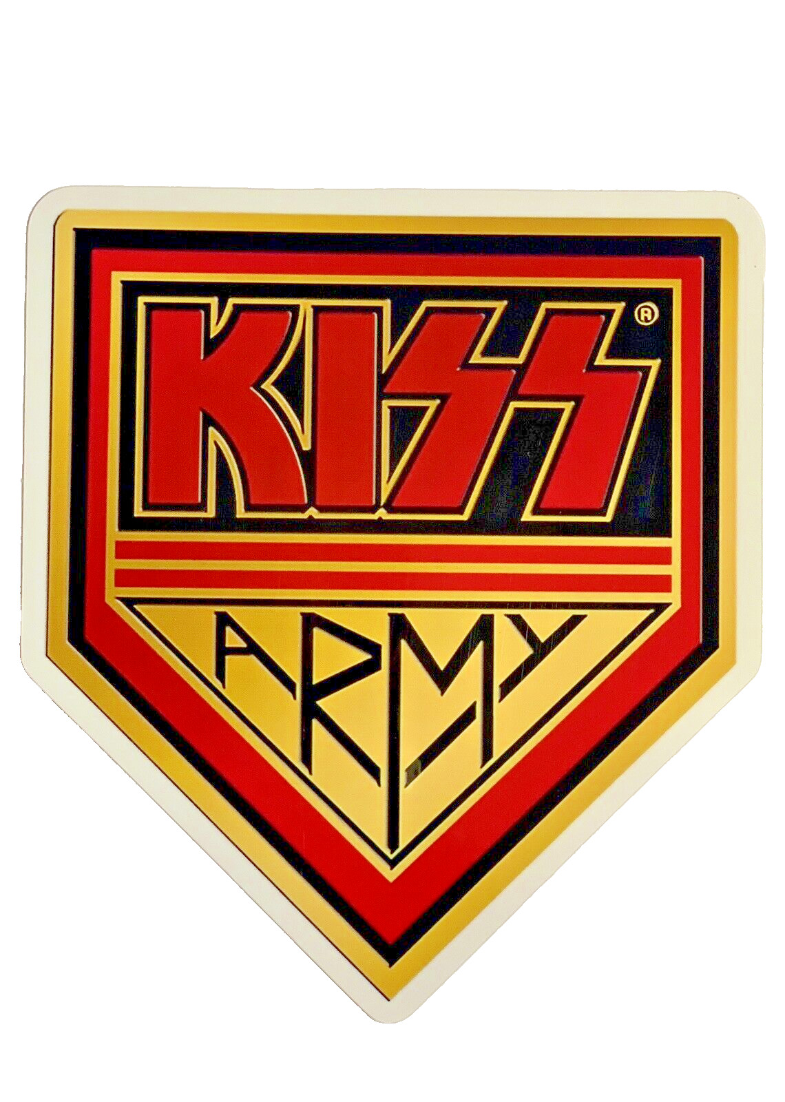 KISS Army - Logo Sticker 5\ KISS Army - Logo Sticker 5\
