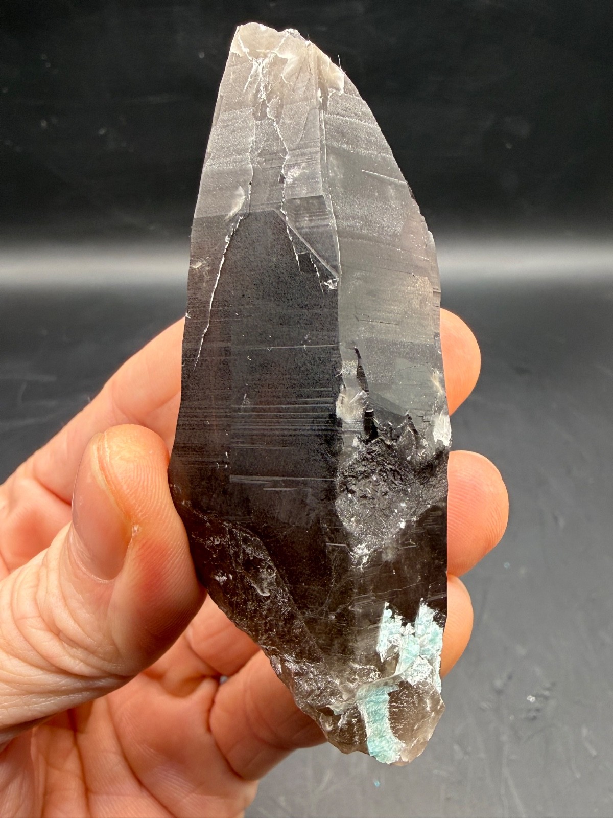 Smoky Quartz with Amazonite Smoky Hawk Mine Lake George Colorado Natural Crystal