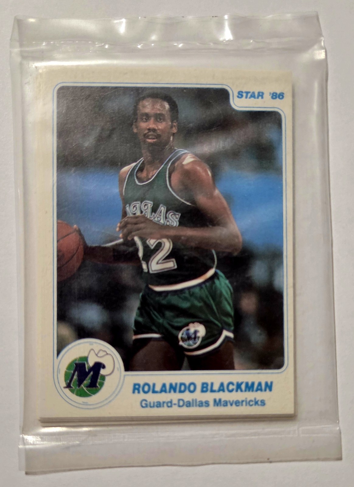 Dallas Mavericks 1985-86 1986 Star Sealed Team Bag Set Dallas Mavericks 1985-86 1986 Star Sealed Team Bag Set
