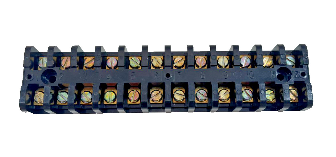 General Electric CR151B2 - GE Terminal Board - 12 point, 30A, 600V - BRAND NEW