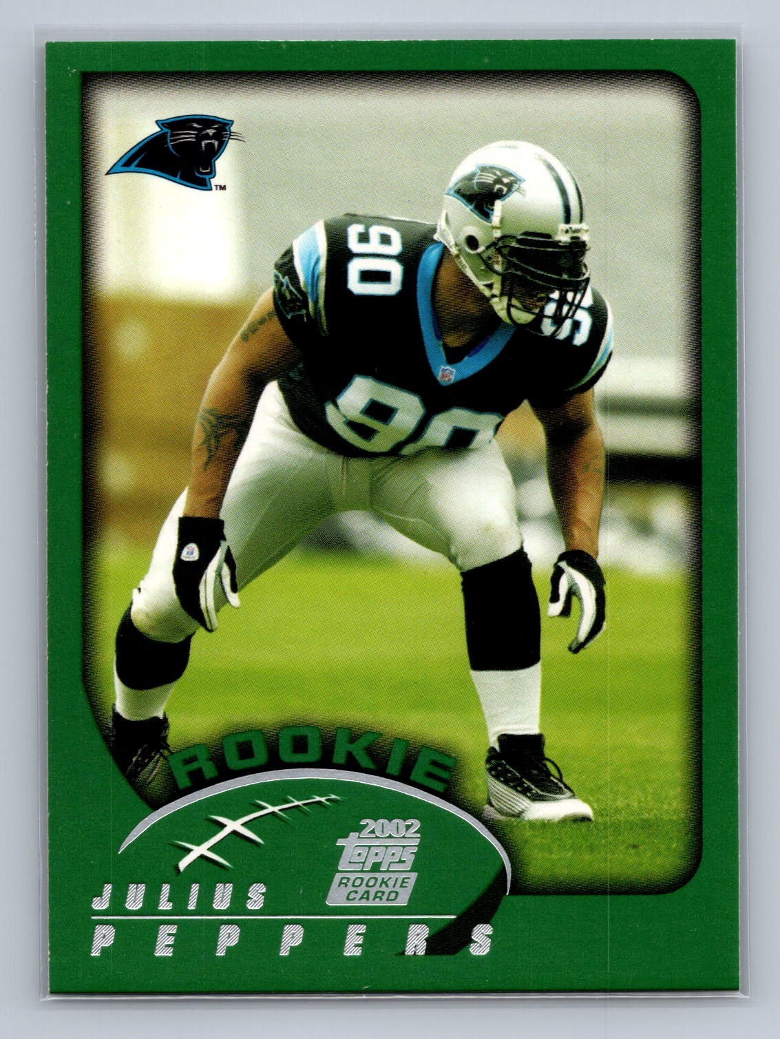 2002 Topps #359 Julius Peppers Football Carolina Panthers
