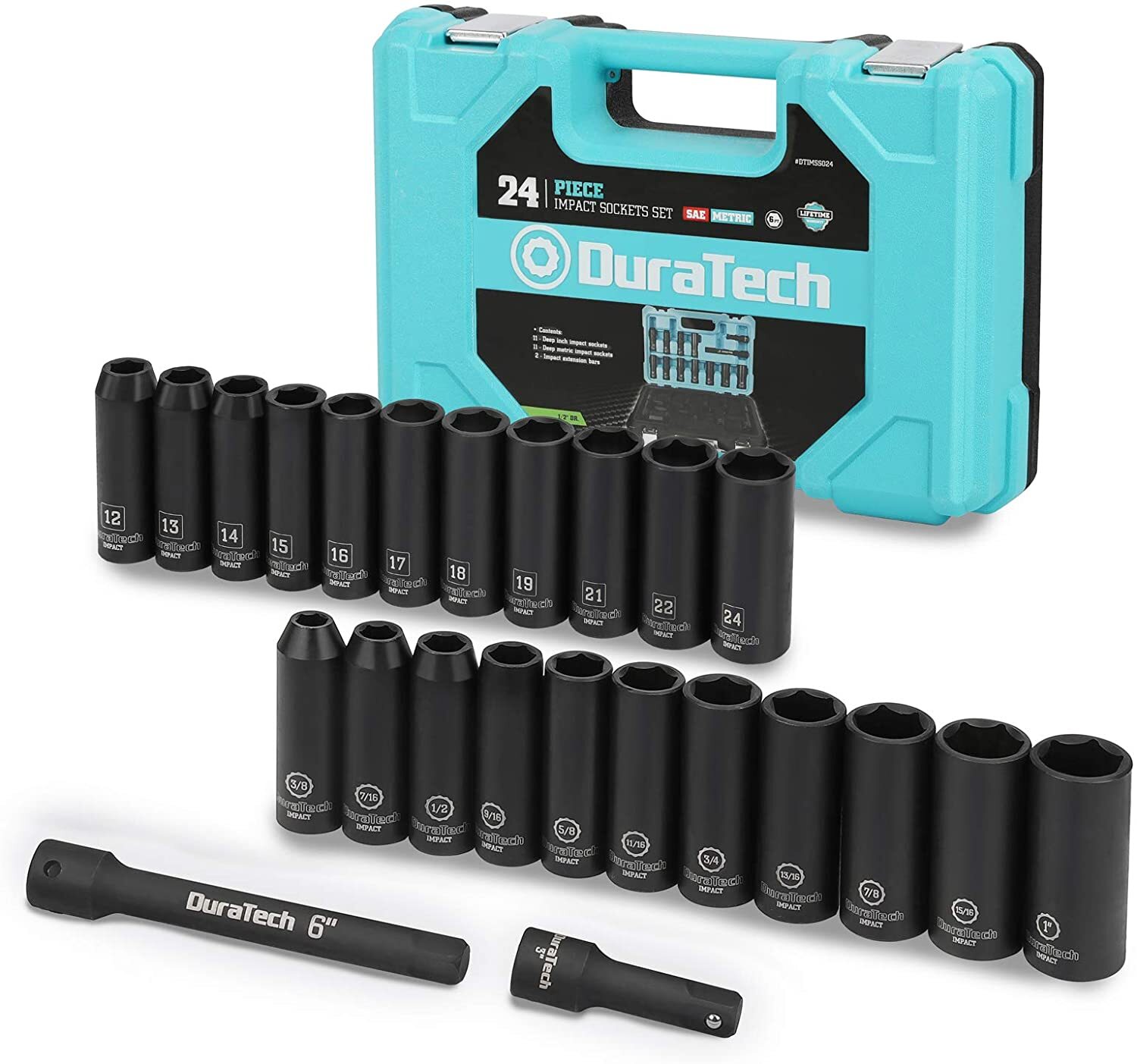 DURATECH 24PC 1/2\