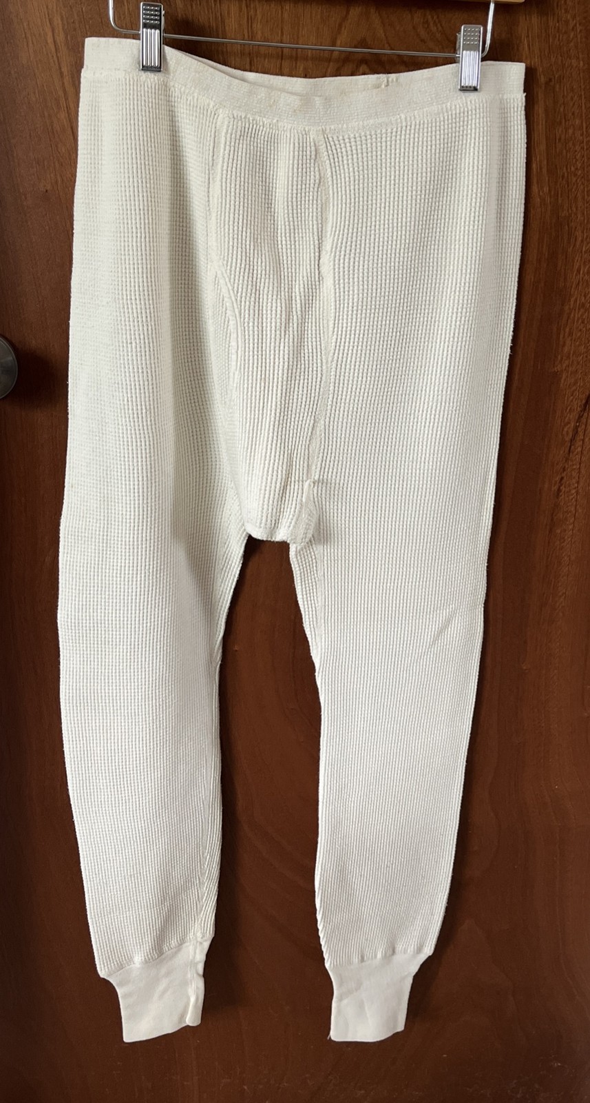 Vintage SEARS ROEBUCKS & Co. 50’s 60’s Waffle Thermal Pants XL 42-44 100% Cotton