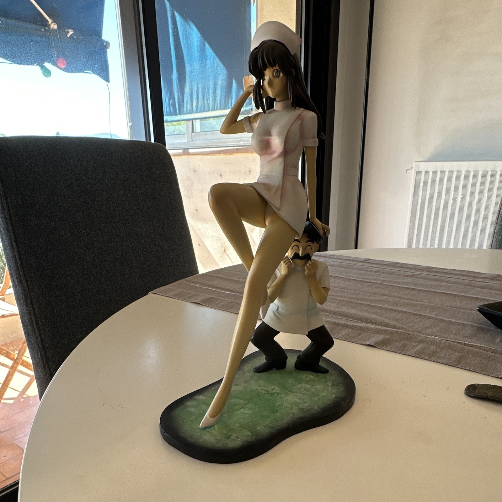 Ogenki Clinic Miss Ruko Tatase Statue. 26 cm H Ogenki Clinic Miss Ruko Tatase Statue. 26 cm H