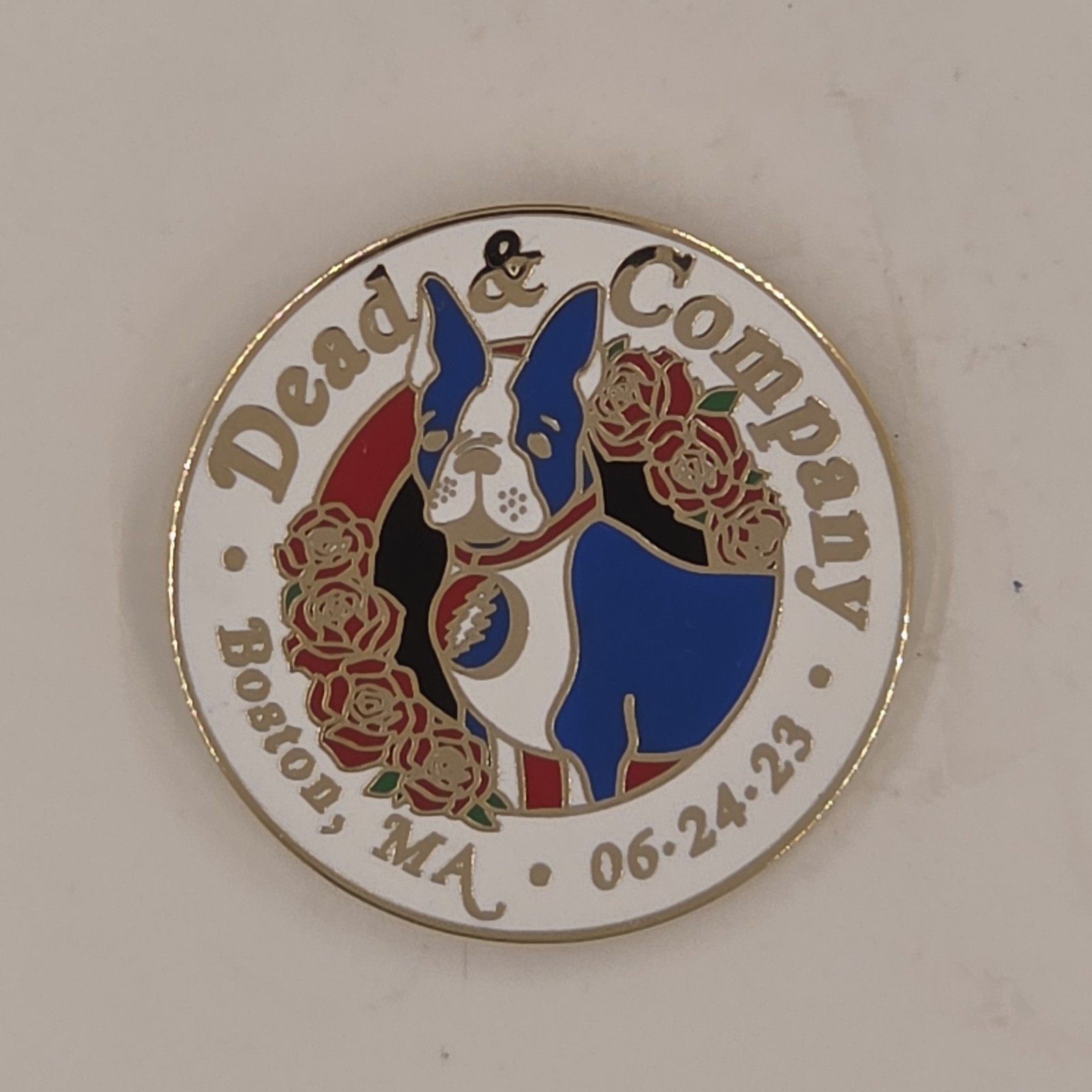 Dead and Company Pin Fenway Park Boston MA 6/24/2023 The Final Tour 2023 New Dead and Company Pin Fenway Park Boston MA 6/24/2023 The Final Tour 2023 New