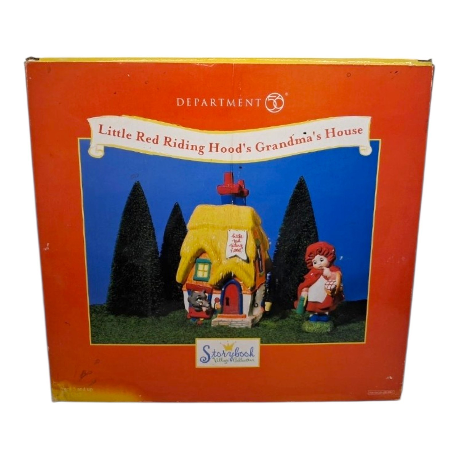 Storytime Village Little Red Riding Hood\'s Grandma\'s House Ceramic Department 56