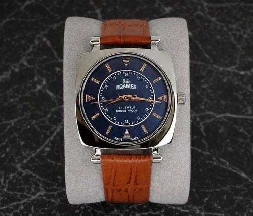 RARE Old Stock Vintage Roamer ST96 Swiss Mechanical Men's 36mm Watch