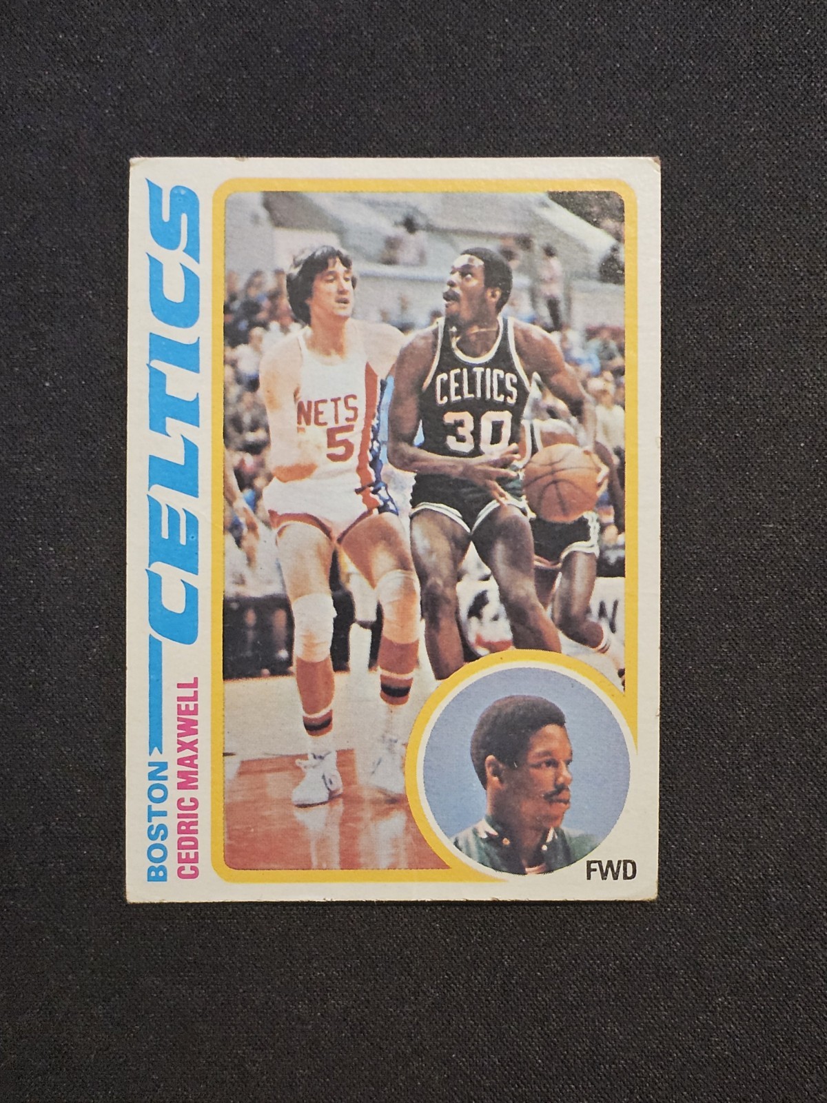 1978-79 Topps - Cedric Maxwell #128 (RC) 1978-79 Topps - Cedric Maxwell #128 (RC)