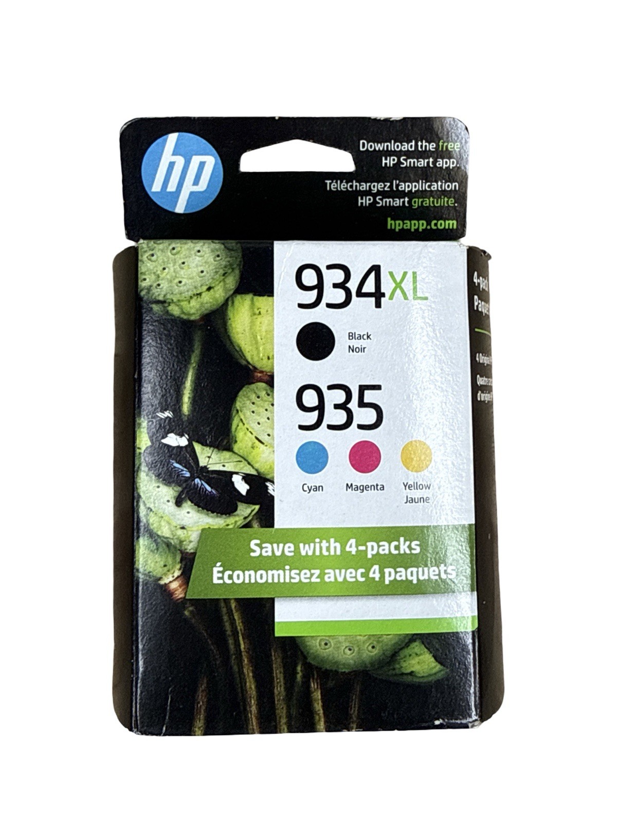 2022-2024Genuine HP 934XL Black & 935 Color Ink Cartridges 4-Pack Exp. 10/2023 2022-2024Genuine HP 934XL Black & 935 Color Ink Cartridges 4-Pack Exp. 10/2023
