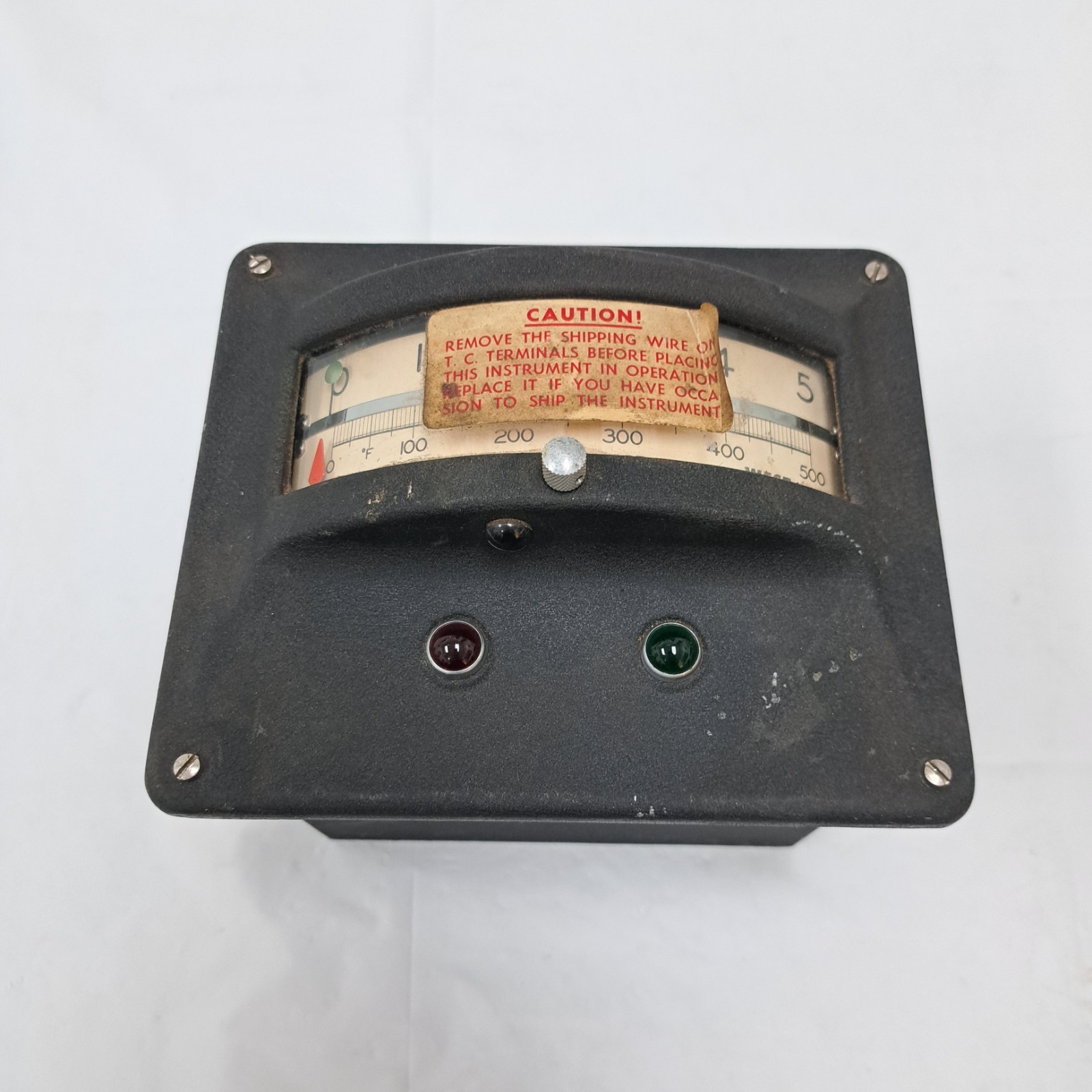 VINTAGE WEST INSTRUMENTS JP SERIES GUARDSMAN TEMP CONTROL METER UNTESTED