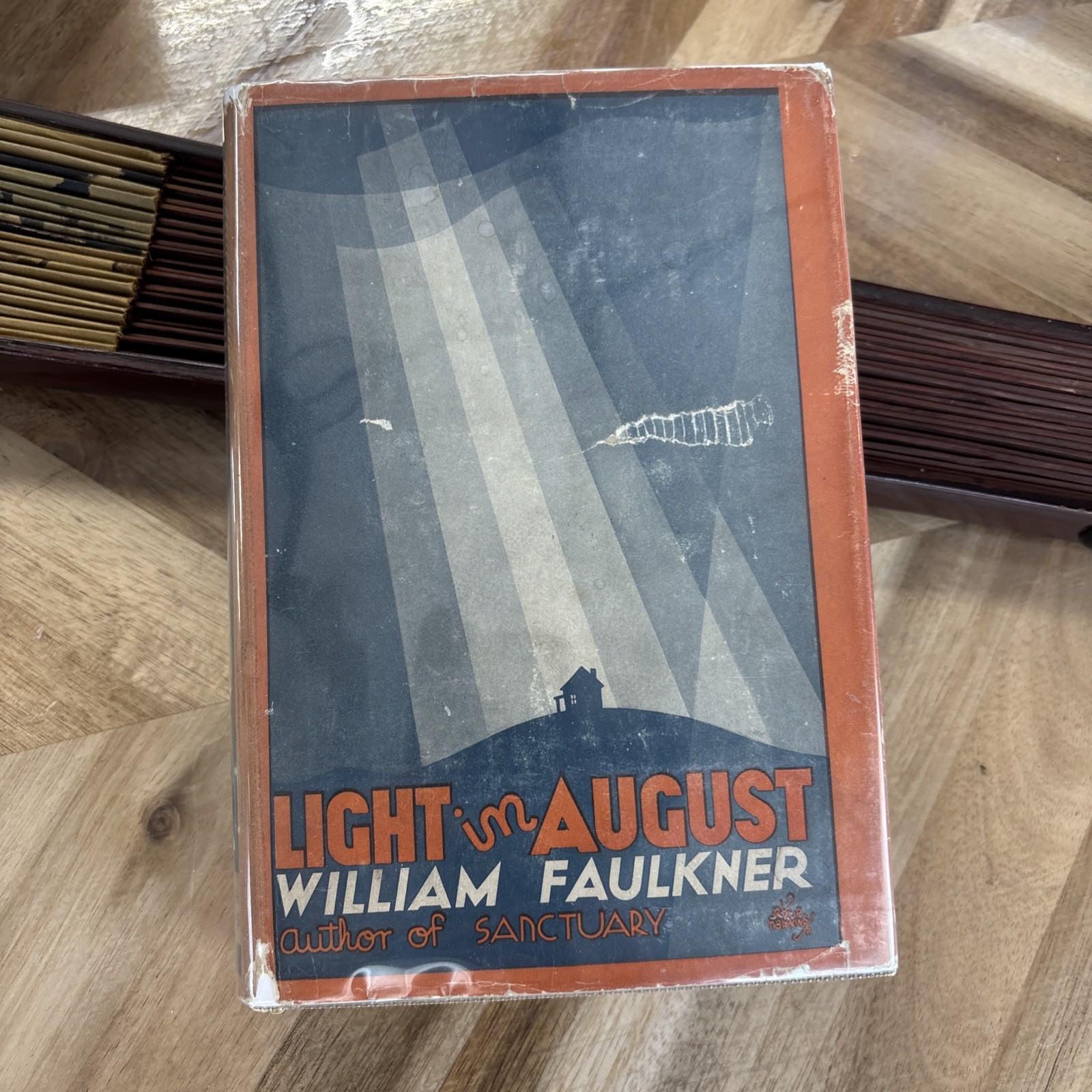 Light In August First Edition/First Print 1932 Hardcover Book William Faulkner Light In August First Edition/First Print 1932 Hardcover Book William Faulkner