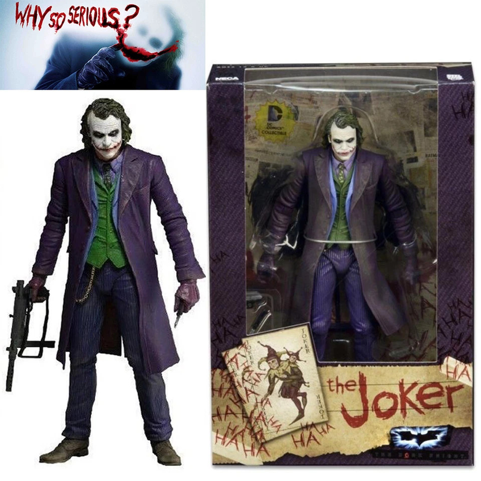 NECA DC Comics Batman Dark Knight Heath Ledger Joker 7\