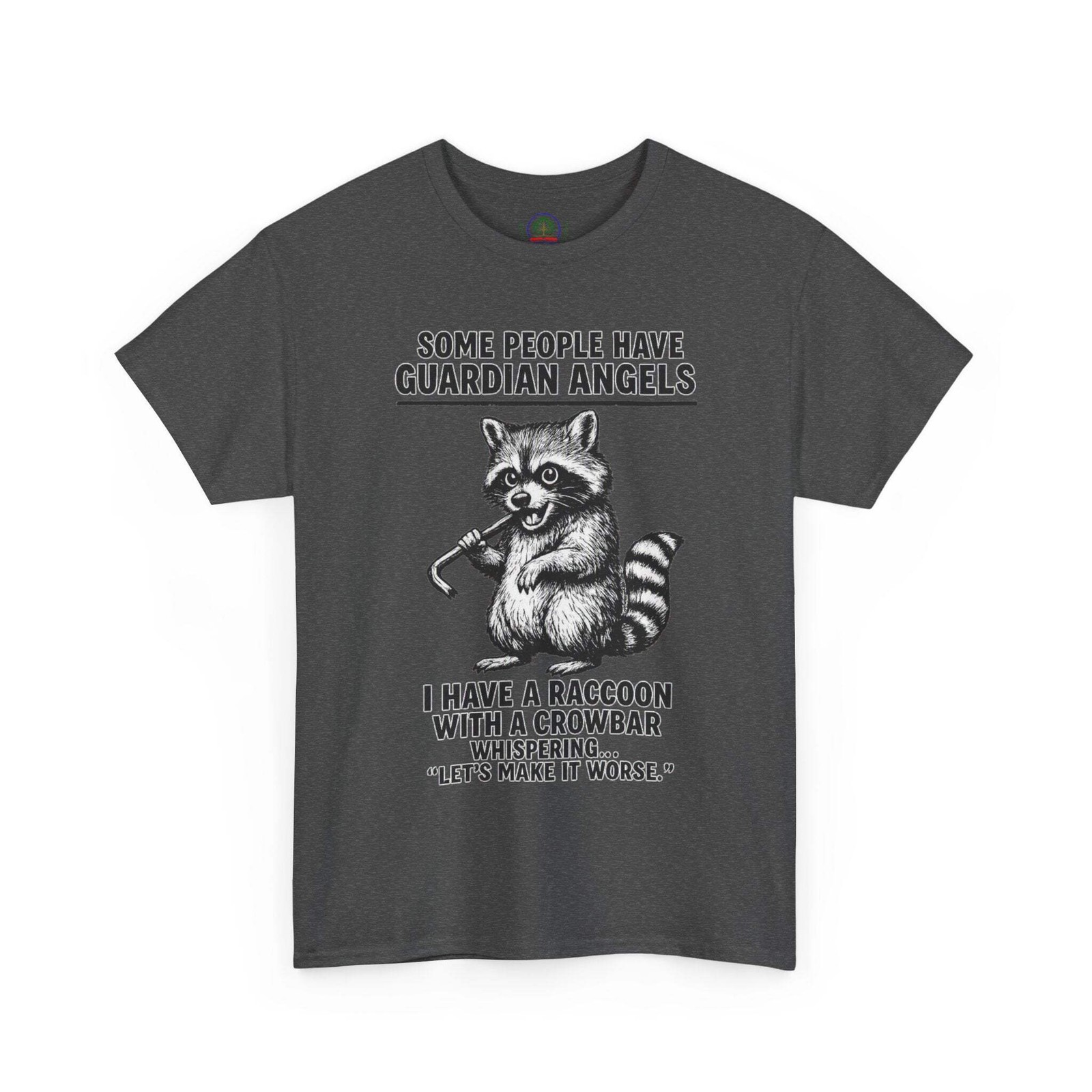 Raccoon with Crowbar T-Shirt | \