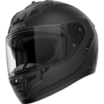 SENA Phantom Helmets Md Black #PHANTOM-MB00M3