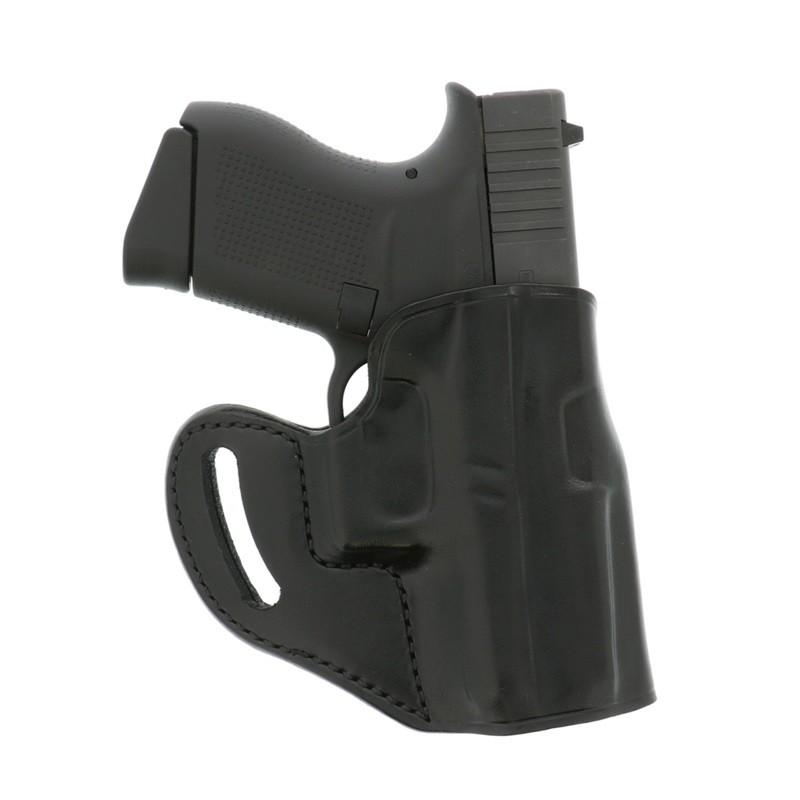 Galco Hornet Strongside/Crossdraw Belt Holster for Glock 43X MOS, Black, Right